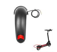 Fututech Rear Mudguard and Rear Light for Kugoo M4 Water Blocking Bracket for Electric Scooter Replacement Parts Scooters Fender Accessories