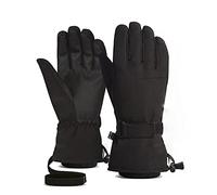 FUUBAMB00 Winter Men Women Ski Gloves Warm Waterproof TouchScreen Thicken Thermal Non-slip Snowboard Snowmobile Cycling Gloves,Black,M(Palm10cm)