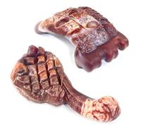 Fuufome Dog Chew Toys for Aggressive Chewers:2 Pack Indestructible Dog Toy for Large Breed- Tough Nylon Teething Bone Toy to Keep Them Busy