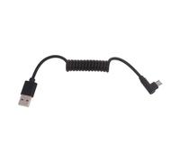 FUUGlan 60W Fast Charging Cable Spring Coiled USB A To USB Extension Cord Flexible 480Mbps Data Sync Cord