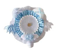 FUUGlan Handmade Lace Badge Holder with Bells Ornament Stylish Brooch Pin Organiser Display Stand for Jewelry and Accessories