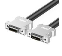 FUUGlan Heavy Duty SCSI Cable SCSI Female Interfaces Cable Gold Contacts For Tape Libraries And Scanners Wide Compatibility