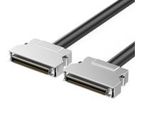 FUUGlan Heavy Duty SCSI Cable SCSI Female Interfaces Cable Gold Contacts For Tape Libraries And Scanners Wide Compatibility