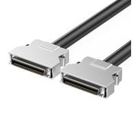 FUUGlan Heavy Duty SCSI Cable SCSI Female Interfaces Cable Gold Contacts For Tape Libraries And Scanners Wide Compatibility