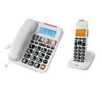 FUUGlan High Sound Corded Telephone With 1 Touches Speed Dials And Adjustable Volumes Control Telephone Accessories