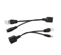 FUUGlan Passive Injectors And Splitter Set For IPCameras And Access Points With DC5.5x2.1mm Connectors RJ45 Plugs Passive PoE Injectors