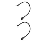 FUUGlan Set Of 2 3/2/1 Way 4Pin PWMs Fan Splitter Cable PC Fan Extension Converters For Enthusiasts Braideds Fan Cable