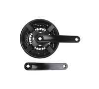 FUUGlan Simple Removal Crankset Chainring Square Hole Ergonomic Comfort Cranksets For Mountain Biking Event Easyly Install Crankset