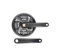 FUUGlan Simple Removal Crankset Chainring Square Hole Ergonomic Comfort Cranksets For Mountain Biking Event Easyly Install Crankset