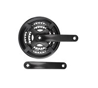 FUUGlan Simple Removal Crankset Chainring Square Hole Ergonomic Comfort Cranksets For Mountain Biking Event Easyly Install Crankset