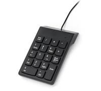 FUUGlan Small Numeric Keypad USB Corded Keyboard Offering Comfortable Typing For Laptop PC Desktop Notebook And More Ergonomic Keyboard