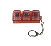 FUUGlan Switches Tester Keychain Pendant With LED Light For Testing Mechanical Keyboard Switches Stress Relief Toy Smooth Typing