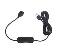FUUGlan USB Cable With Switchs ON OFF Extension Toggle Fit For Phone Laptop Lamp Fan LED StripsPower Supply Line Adapter