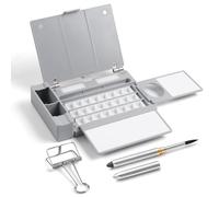 Fuumuui Portable 24-Well Watercolour Palette Set for Left Hand Artist