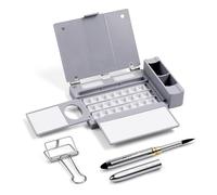 Fuumuui Portable 24-Well Watercolour Palette Set for Right Hand