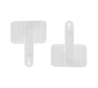Fuuxtci Air Conditioning Ducting Plates, Pack of 2 Adjustable Air Deflectors, Against Direct Inflation, Rotatable, Adjustable for Bedroom, Living Room, Office