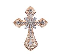 Fuuxtci Bling Car Ventilation Clamp, Bling Cross Car Ventilation Clips
