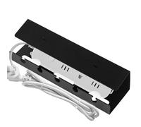 Fuuxtci Cable Management for Under the Desk, Cable Organiser Holder, Concealment, Adhesive Holder, Cable Guide without Screws for TV, Desk, Bedside Table