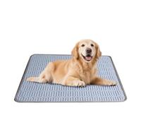 Fuuxtci Dog Cooling Mat - Breathable Non-Slip Washable Foldable Cover - Dog Cooling Bed for Resting Relaxation Night Sleep Bedtime Home Indoor Comfort Sleep