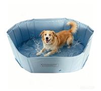 Fuuxtci Dog Paddling Pool - Foldable Cat Swimming and Bath Tub, Portable Dog Pool, for Home, Outdoor, Indoor, Garden, Yard, Camping, Travel, Small, Medium, Large Breeds