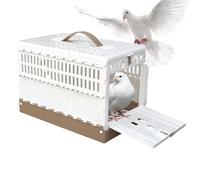 Fuuxtci Parakeet Cage - Escape Proof Folding Cage | Bird Taming Transport Box for Indoor Outdoor Travel Transport Garden Training Taming