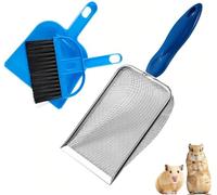 FUVHUDAX Hamster Poop Scooper, Cleaning Supplies Set, Essential Accessories for Hamsters, Guinea Pigs, Gerbils