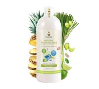 Fuwa3e Pineapple Enzyme Natural Floor Cleaner Lime & Lemongrass - 33.8oz 1 Pack (Makes 44 Gallons) - 99% Organic Floor Cleaner with Fermented Pineapple Peels - Multi Surface Non Toxic Floor Cleaner