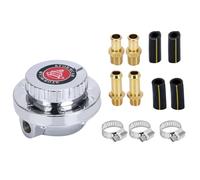 FUWIND 1-6 PSI Universal Adjustable Fuel Pressure Regulator Kit for Carburetor Engine