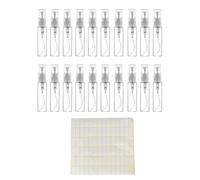 FUWIND 100Pcs 5ML Bottle Small Cosmetic Packing Atomizer Perfume Bottles Atomizing Liquid Container for Travel