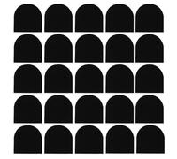 FUWIND 400Pcs Handheld Microphone Cover Microphone Windscreen for KTV Recording Studio Karaoke Black