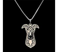 FUWIND necklace pendant jewelry European and American style greyhound pendant necklace Lady's Greyhound pet dog necklace Christmas birthday party gifts