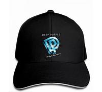 FUWIND Retro Baseball cap Deep Purple Perfect Black Snapback Hat Peaked Printed Sun Hat Gift Birthday gifts