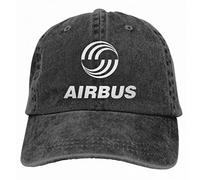 FUWIND Retro Baseball cap Unisex Airbus Group Logo Cowboy Trucker Caps Vintage Jeans Baseball Cap Vintage Adjustable Dad Hat Birthday gifts