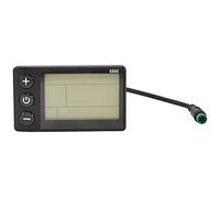 FUWIND S866 Electric Bike LCD Display E-Bike Electric Scooter Display Meter Control Panel with Waterproof Plug