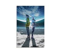 Fuwo Cyber-punk Anime Edgerunners Poster Poster 90s Canvas Wall Art Room Aesthetic Decor Posters 12x18inch(30x45cm)