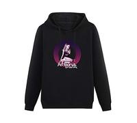 fuwo Hooded Ariana My Everything Long Sleeve Sweatshirts Black M