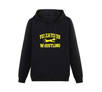 fuwo Hooded Foxcatcher Wrestling Channing Tatum Steve Carell Foxcatcher Movies Long Sleeve Sweatshirts Black M