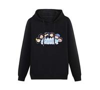 fuwo Hooded Handsome Game Grumps Cool Ing Family Art Long Sleeve Sweatshirts Black L