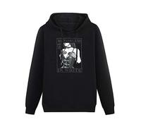 fuwo Hooded Motionless In White Dominatrix Image Miw Long Sleeve Sweatshirts Black XL