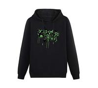 fuwo Hooded Olgacowper Asking Alexandria You Scared Long Sleeve Sweatshirts Black XL