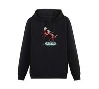 fuwo Hooded Silent Hill 2 Long Sleeve Sweatshirts Black L