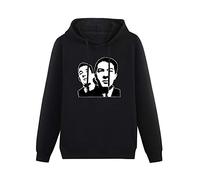 fuwo Hooded The Krays Kray Twins London Gangster East End Long Sleeve Sweatshirts Black XL