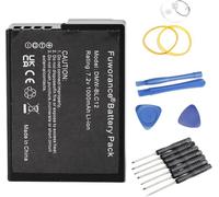 Fuworance 1000mAh 7.2V DMW-BLC12 Replacement Battery Compatible with Panasonic Lumix DMC-G85 FZ1000 GH2 FZ200 G5 FZ300K GX8 G7 G6 BLC12E BLC12PP V-Lux4 Q-P CL Cameras Li-ion Battery