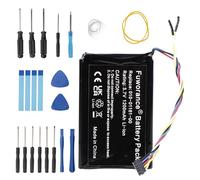 Fuworance 1200mAh 3.7V 4.44Wh DI44EJ18B60HK Replacement Battery Compatible with Garmin Edge Explore, Edge 1000, 010-01161-00, 010-020229-00 GPS Sat Navs Navigation Rechargeable Li-ion Battery+Tool Kit