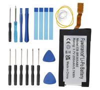 Fuworance 200mAh 3.7V EB-BR365ABE Replacement Battery Compatible with Samsung Gear Fit 2 Pro SM-R365 GH43-04770A Smartwatch Rechargeable Li-Polymer Battery High Capacity Fast Charging with Repair Kit