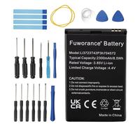 Fuworance 2300mAh 3.85V Li3723T42P3h704572 Replacement Battery Compatible with ZTE MF90 MF90C MF91 MF91D Wi-Fi Hotspots Mobile Router Rechargeable Li-ion Battery High Capacity with Tool Kit