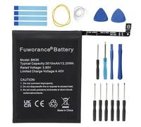 Fuworance 3010mAh 3.85V BN36 Replacement Battery Compatible with Xiaomi Mi A2 6X m1804d2sg, m1804d2si, m1804d2sg, m1804d2si Mobile Phone Rechargeable Li-ion Battery High Capacity Long-Lasting +Tools
