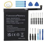 Fuworance 3020mAh 3.82V HB405979ECW Replacement Battery Compatible with Huawei Y6 2017/P9 Lite Mini 2017/Y6 Pro 2017/Y5 2019/Nova/Y5 2018/Y6 2019 Mobile Phone Rechargeable Li-ion Battery with Tool Kit