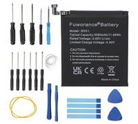 Fuworance 3080mAh 3.85V BN31 Replacement Battery Compatible with Xiaomi Redmi Note 5A/MI 5X MI A1/S2 MDG2, MDI2 MDI6S M1803E6G, M1803E6H, M1803E6I Mobile Phone Smartphone Li-ion Battery +Tool Kit