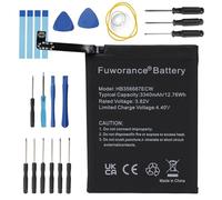 Fuworance 3340mAh 3.82V 12.76Wh HB356687ECW Replacement Battery Compatible with Huawei P30 Lite/Mate 10 Lite/Honor 7X/Honor 9i/Nova 2 Plus/Nova 4e/Nova 2S/Mate SE/Maimang 6 Mobile Smartphone Battery